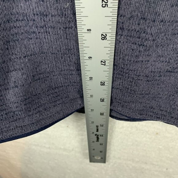 Under Armour Sweatshirt Men's 2XL Blue Polyester Snap Henley Fleece-Lined 6642 - Picture 6 of 9